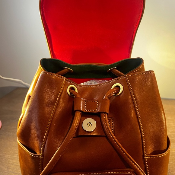 Dooney & Bourke Florentine Medium Murphy Backpack in Natural